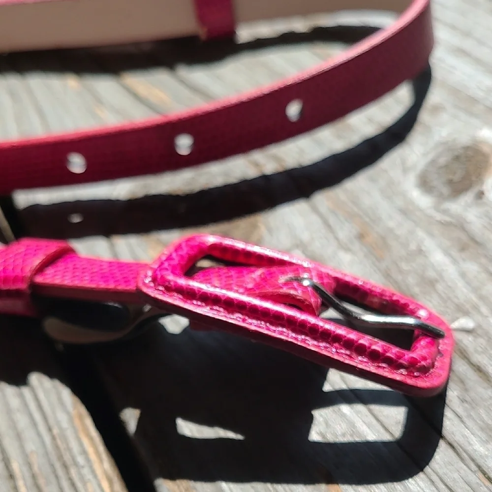 The Limited Pink Belt‎ Slim Casual Accessory